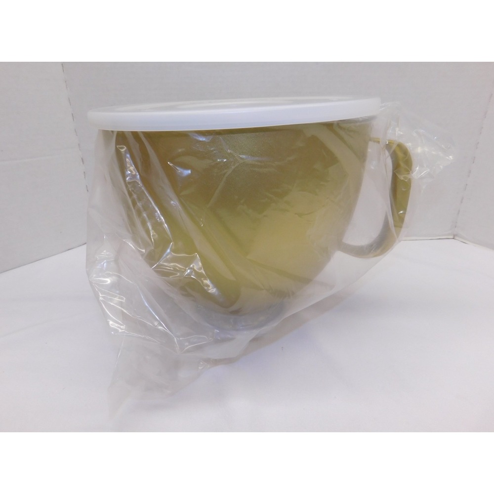 NEW KitchenAid Stainless Steel 5 QT Mixing Bowl With Lid Gold KSM5SSB